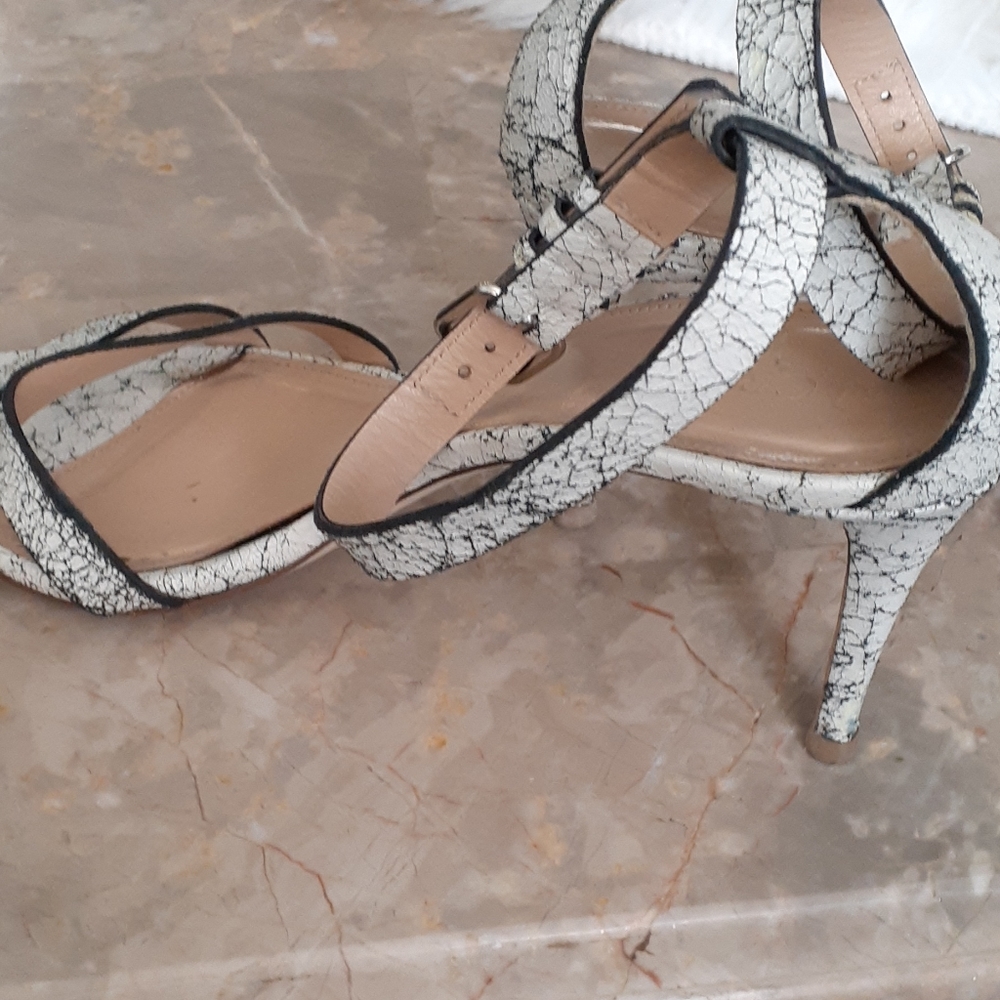 J.crew  woman's  open toe ankle straps heels suze 9 - Picture 13 of 16